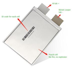 Batteria Lipo Li-ion <span class=keywords><strong>3</strong></span>.7V 10Ah 20Ah 30Ah 40Ah 50Ah Cella Batteria al Litio NMC a Sacchetto Assemblaggio 12V 24V 48V - Product Image 6