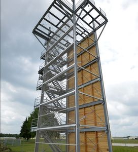 <span class=keywords><strong>Tour</strong></span> d'observation My-Size Patrol avec échelle inspirée de l'acier et de la conception d'angle en acier pour les accessoires de télécommunication <span class=keywords><strong>Tour</strong></span> d'antenne - Product Image 2