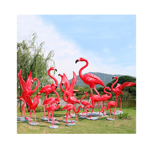 Décorations de <span class=keywords><strong>flamant</strong></span> <span class=keywords><strong>rose</strong></span> de taille réelle de 1m/accessoires de statue de <span class=keywords><strong>flamant</strong></span> rouge coloré/sculpture artificielle de <span class=keywords><strong>flamant</strong></span> <span class=keywords><strong>rose</strong></span> artificiel artisanal - Product Image 1