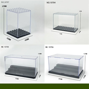 Boîte de rangement pour blocs de construction pour enfants BLOCKMOC, boîte de présentation en plastique transparent 10712, vente en gros, petites briques, jouets pour enfants de 6 ans et plus, conforme aux normes ASTM - Product Image 5