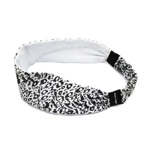 European And American Custom All-over Retro Printed <strong>Headband</strong> With Crisscross Elastic Fabric Hair Accessory <strong>Headband</strong> - Product Image 2