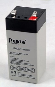 Neata 4V 4Ah 4Volt 4 Amper Şarj Edilebilir Sızdırmaz Kurşun Asit Akü - Product Image 3