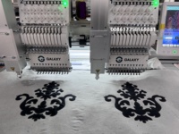 TOP MODÈLE GALAXY 12 15 AIGUILLE PLAT LASER COUPE APPLIQUE BRODERIE MACHINE LOGO PATCHS TISSUS DENTELS VÊTEMENTS VÊTEMENTS
