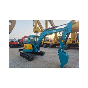 cheap and fine machine used Kubota KX155 hydraulic crawler 5 ton used mini Kubota KX155 excavator