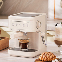 Machine à café semi-automatique professionnelle Espresso Latte Cappuccino Grindr Lever Maker pour la maison
