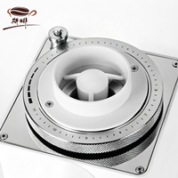 Moulin à café automatique de haute précision Sifei, mini, 60 mm, meules plates en acier inoxydable, écran tactile, minuterie, mouture quantitative