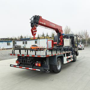 Alta calidad SINOTRUK Howo <span class=keywords><strong>Gondola</strong></span> Truck Mounted Crane Boom 500kg Small Truck Mounted Crane - Product Image 3