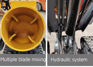 Mini volquete multifuncional con orugas Buggy sobre orugas pequeño camión volquete para uso en la construcción - Product Image 5