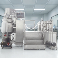 Mélangeur émulsifiant sous vide antidéflagrant en acier inoxydable pour peinture, revêtement, adhésif, matière première industrielle