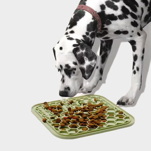 Nouveaux bols pour chien modernes en silicone alvéolé, écologiques, étanches, à alimentation lente, anti-anxiété, avec ventouse, pour usage extérieur - Product Image 4