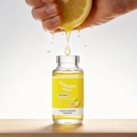 Nouvelle bouteille en verre carrée de 60 ml (2 oz) pour jus, avec bouchon en liège et étiquette personnalisée, idéale pour les smoothies, le gingembre et le kombucha.