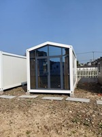 Maison préfabriquée modulaire personnalisée de 20 pieds, conteneur détachable pour bureau et chambre à coucher, maison conteneur