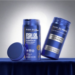 Botella de Aluminio Ecológica para Medicamentos, Botella Metálica para Aceite de Pescado, Botella de Aluminio Personalizada y Duradera - Product Image 2