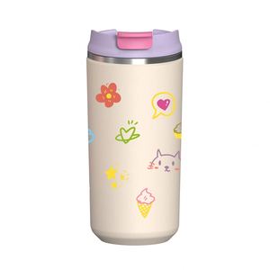 Insulated Coffee Tumbler Stainless Steel BPA Free 12oz Double Walled Coffee Cup New Shape Hot Selling Vacuum Insulated - Product Image 1