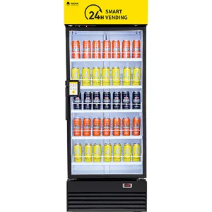 Distributeur automatique de boissons et de collations de grande capacité Distributeur automatique combiné de boissons et de collations personnalisé