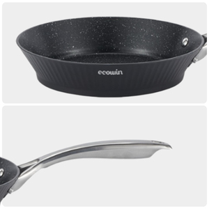 Sartén antiadherente de aluminio Fogred de 24cm con mango SS, sartén pequeña para huevos, tortillas, saltear y cocinar todos los días - Product Image 2