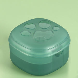 YUZMEI <strong>Personalised</strong> Infant Pacifier Storage Container Silicone <strong>Dummy</strong> Holder Case Transparent Travel Baby Pacifier Holder Box - Product Image 4