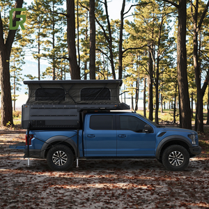 Lit de ramassage d'expédition de camping-car de camion en fibre de verre en aluminium léger boîte 4x4 auvent terrestre Mini coulissant étanche indépendant - Product Image 3