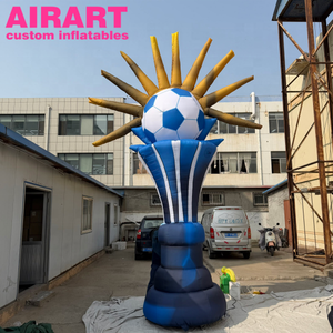 Trofeo de Fútbol Inflable Gigante con Balón de Fútbol para Decoración de Eventos Deportivos - Product Image 4