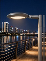 Lampadaire LED 30W IP66 à entrée latérale, réglable, avec connecteur rapide, température de couleur 6500/4000/3000K, garantie 5 ans pour l'éclairage extérieur