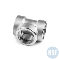 Fitting Pipa Baja Tahan Karat Anti Korosi, Elbow, Tee, Coupling, Reducer untuk Sistem Perpipaan Industri