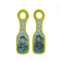 Étiquettes de bagages créatives, artistiques, de luxe, en néoprène souple, écologiques, durables, personnalisables, colorées, anti-perte