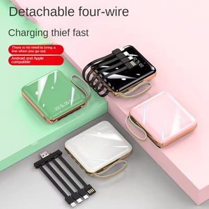 Nouvelle conception, <span class=keywords><strong>logo</strong></span> personnalisé, <span class=keywords><strong>mini</strong></span> batterie Li-polymère portable ultra-mince, 10000 mAh, banque d'alimentation mobile, lumière LED, sortie 10W, Pasonda - Product Image 4