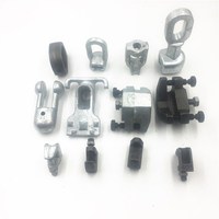 Clip de fonderie en fonte gris de haute qualité, moulé sur mesure, pour pièces de machines industrielles