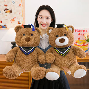 Peluches de Alta Calidad al Por Mayor Animales de Peluche Personalización de Oso de Graduación Entrega Rápida Oso de Peluche de Felicitación - Product Image 4