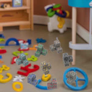 Juego de rompecabezas 3D educativo STEM personalizado al por mayor, bloques de construcción de cubos magnéticos pequeños para adultos y niños, juguete creativo hecho de plástico - Product Image 3
