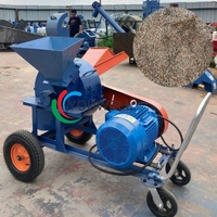 MFJ-420 multifonctionnel et à haute efficacité moteur domestique sciure de bois faisant la machine de pulvérisateur de broyeur de paille