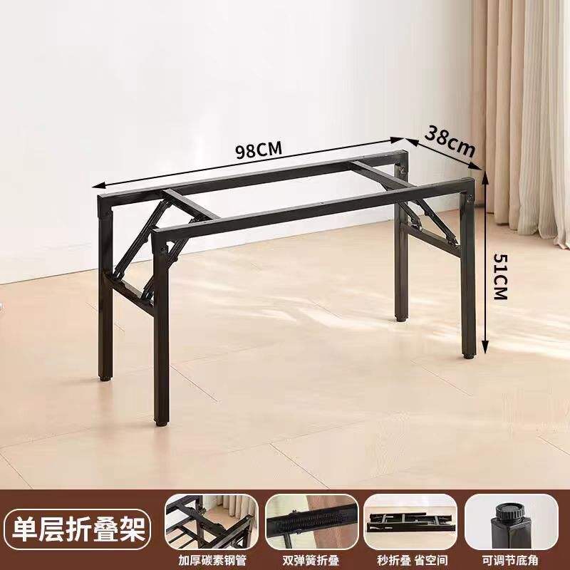 [Negro] 98*38*50 Estante de una sola capa