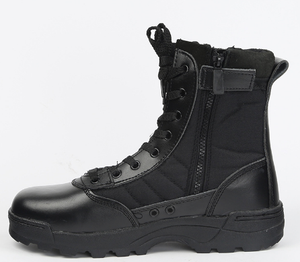 Botas de Entrenamiento TSB09 Negras Marrón Oscuro, Zapatos Tácticos para Desierto y Selva, Ligeros, de Gamuza, Impermeables y Antideslizantes - Product Image 1