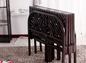 Cadre de lit pliant pour étudiants, résistant et robuste, en plastique - Product Image 4