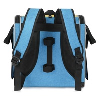 Sac de transport pour animaux de compagnie en polyester chiné 300D, panier avant pour guidon de vélo, idéal pour petits chiens et chats en voyage - Vente en gros usine