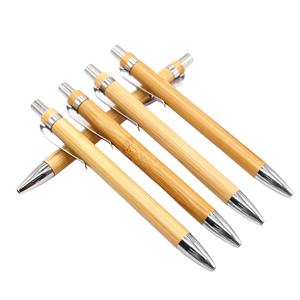 Groothandel Bamboe Pennen Met Custom Logo Bamboe Balpen Eco Pen Bamboe - Product Image 4