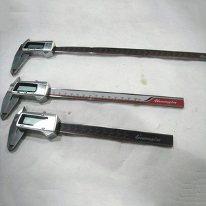 Calibradores electrónicos de aleación de aluminio Guilin Guanglu, con ajuste a cero, carcasa metálica, longitud 0~150/200/300 mm, calibradores digitales. - Product Image 3