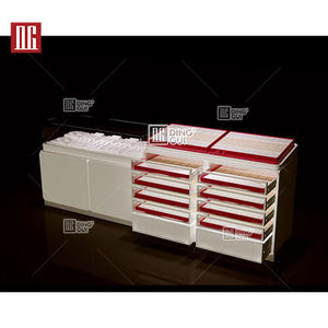 Cosmetics Display Cabinets DG Showcase Custom High-end Perfume Counters Cosmetics Retail Store Professional Makeup Display Cabinets