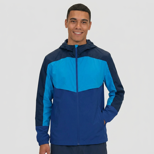 Latest Screen Printing <b>Lightweight</b> Windbreaker <b>Jackets</b> Custom <b>Running</b> Elasticity Outerwear Men - Product Image 1