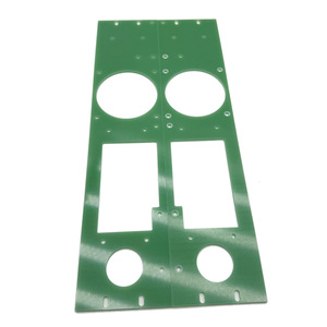 Panneau en fibre de verre époxy vert sans halogène sur mesure, haute rigidité, support d'isolation pour pièces mécaniques de transformateur - Product Image 2