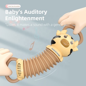 <span class=keywords><strong>El</strong></span> Lindo Acordeón de Vacas para Niños y Niñas de 1 Año, Juguete Musical para Bebés, Instrumentos Musicales para Bebés de 0 a 3 Años, Juguetes Relajantes - Product Image 4