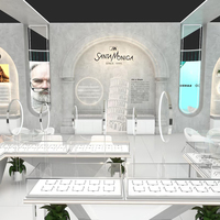 Stand d'exposition modulaire tendance MEGA pour événements de mode, idéal pour les pop-up stores de style influenceur