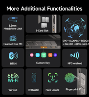 Smartphone Robusto Ulefone Armor 34 Pro Android 15 Versión Global 16+512GB 25500mAh Visión Nocturna Luz LED Proyector