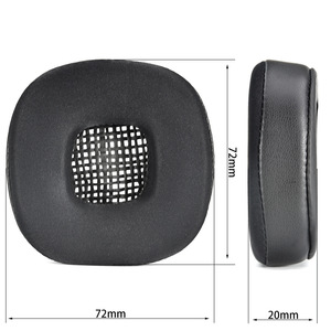 Coussinets d'oreille de remplacement pour Marshall Major II, confortables, en tissu gel rafraîchissant, respirants, en mousse à mémoire de forme, isolation phonique - Product Image 3