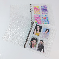 Nouvelle collection Crystal Water Ripple : Classeur A5 en acrylique transparent de 3 pouces pour cartes, budget et planificateur – Idéal pour économiser de l'argent