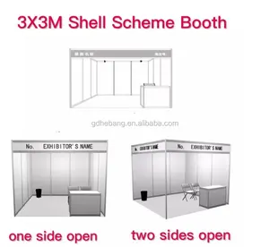 Customize Exhibition Display Booth With Changing Room For Vietnam Textile And Apparel Accessories Exhibition