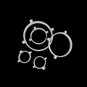 50 мм 75 мм 110 мм 160 мм утолщенный ПВХ дренажный пластиковый фиксированный зажим для труб ПВХ двойной зажим для труб - Product Image 1