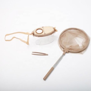 Insect Explorer Kit Catcher con lente d'ingrandimento Bugs Catcher Cage pinzette a rete a farfalla per bambini scienza natura - Product Image 3