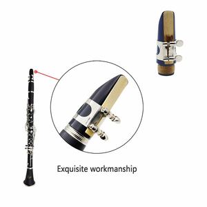 Estuche para Clarinete JELO AY-GY0031 17 BB, Clarinete Soprano Plano, Instrumento de Viento de Madera, Clarinete de Cuproníquel, <span class=keywords><strong>Flauta</strong></span>, Clarinete, ABS - Product Image 4