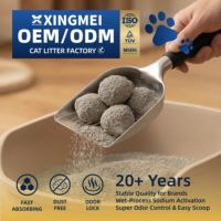 Lettiera per Gatti in Bentonite Frantumata ad Alta Assorbenza - 99,9% Senza Polvere, Argilla Naturale a Base di Sodio